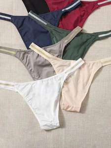 Nuevas bragas de algodón transpirables y suaves para mujer, talla grande, con cinta personalizada de punto para decoración menstrual diaria. - Product Image 5