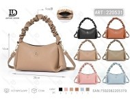 Borsa a Tracolla da Donna in Microfibra Sintetica, Stile Minimalista, con Chiusura a Cerniera, per Tutte le Stagioni - Product Image 1
