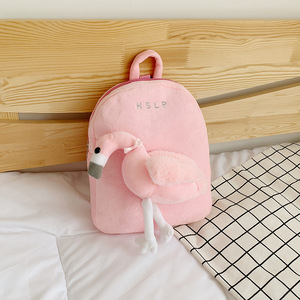 Nouveau <span class=keywords><strong>sac</strong></span> <span class=keywords><strong>à</strong></span> dos en peluche pour enfants, cartable de <span class=keywords><strong>maternelle</strong></span>, <span class=keywords><strong>sac</strong></span> <span class=keywords><strong>à</strong></span> dos de poupée animal mignon, <span class=keywords><strong>sac</strong></span> de collation de voyage pour enfants - Product Image 4