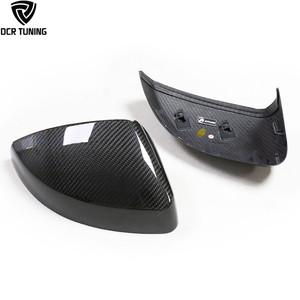 Per <span class=keywords><strong>Audi</strong></span> <span class=keywords><strong>A3</strong></span> S3 RS3: Calotte Specchietti in Fibra di Carbonio Secca, Guscio Sostitutivo per Specchietti Retrovisori in Vero Carbonio - Product Image 1