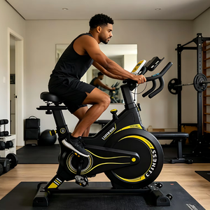 <span class=keywords><strong>Bicicleta</strong></span> de Ejercicio TODO Zhejiang Steel Multifuncional con Pantalla LCD, Batería Recargable, Resistente, para Gimnasio Interior - Product Image 1