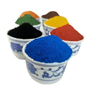 Pigments inorganiques Produits de ciment Peinture Colorant Oxyde de fer Rouge Jaune Vert