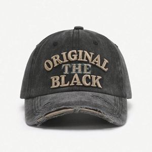 หมวกเบสบอลผ้าทั่วไปสไตล์วินเทจปักโลโก้ 3 มิติแบบกำหนดเองได้สำหรับทุกเพศ ขายส่ง คุณภาพสูง แบบทำเก่า - Product Image 4