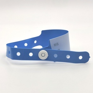 Materiale vinilico impermeabile personalizzato scrivere su braccialetti identificativi medici ospedalieri, fasce identificative per pazienti ospedalieri - Product Image 3