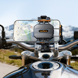 <span class=keywords><strong>Support</strong></span> de téléphone pour <span class=keywords><strong>moto</strong></span> LanParte à verrouillage rapide, anti-vibration, anti-vol, fixation sur guidon, rotation à 360°, <span class=keywords><strong>support</strong></span> <span class=keywords><strong>universel</strong></span> pour motard - Product Image 6