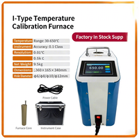 Portable Dry Block Temperature Calibration Furnace - RTD/Thermocouple Temperature Verifier with 30-650℃ Range0.1-Class Accuracy