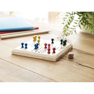 Jeu de société classique portable promotionnel en gros : Ludo et Échecs pour Enfants et Adultes – Jeu de Table Familial - Product Image 4