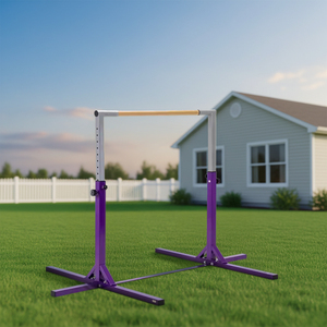 Adjustable 130cm Kids Kip <strong>Bar</strong> for Gymnastics Training <strong>Horizontal</strong> Sports Gym Equipment for Exercise <strong>Horizontal</strong> <strong>Bar</strong> - Product Image 5