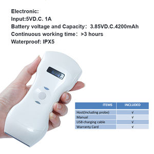Ultrasonido inalámbrico <span class=keywords><strong>de</strong></span> Color portátil humano <span class=keywords><strong>de</strong></span> mano, sondas <span class=keywords><strong>de</strong></span> escáner, máquina <span class=keywords><strong>de</strong></span> sonda <span class=keywords><strong>de</strong></span> Color 3D 4d para <span class=keywords><strong>PICC</strong></span> - Product Image 5