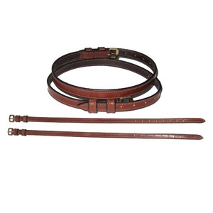 Wholesale FAB Brand Custom Design Personalized Durable Horse Leather Spur <b>Straps</b> Model FISS010 - Product Image 2