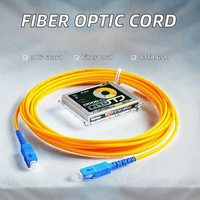 Cordon de brassage à fibre optique Necero 0,9 mm SM SX SC/UPC-SC/UPC pour utilisation FTTA/GSM/TCP, gaine PVC/LSZH, garantie 3 ans