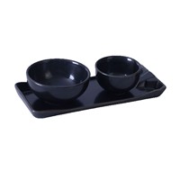 Service de table rustique en céramique pour hot pot – Assiettes créatives pour la maison, le restaurant et le barbecue