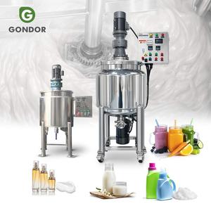 Liquid Chemical Salad Dressing Industrial 10 Ton 200l 1000ltr Stainless Steel Jacketed Mixing Tank with Ph Meter Ace - Product Image 1