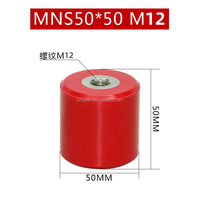 Isolateur de barre omnibus basse tension MNS20*30M8 pour armoire de distribution, panneau d'équipement de commutation, support de barre neutre rouge