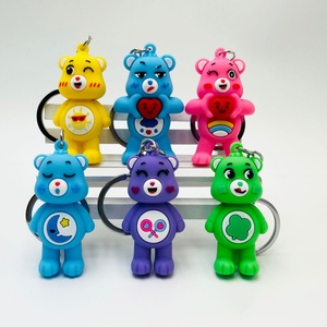 Care Bear <b>Keychain</b> Cute Trend Exquisite Doll Key Chains Car Bag Pendant Couple Hanging Gifts Wholesale Bear Promotional <b>Keychain</b> - Product Image 5