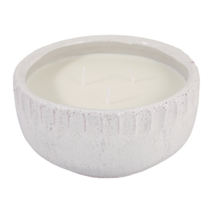 Candela a Colonna in Ceramica Terra Luna 35 Oz Profumata allo Zenzero Limone e Yuzu per Uso Interno ed Esterno - Product Image 5