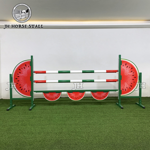 Ostacoli equestri di salto ostacoli equestri personalizzabili in PVC leggero palo in alluminio salti di cavallo in stile occidentale - Product Image 1