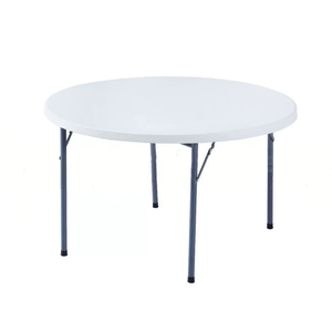 Chaises d'extérieur commerciales en plastique HDPE <span class=keywords><strong>blanc</strong></span> moulé par soufflage avec cadre métallique pour restaurant, ensemble de chaises pliantes en résine blanche – Vente en gros - Product Image 4