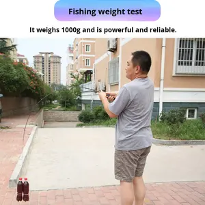 Canne à pêche pour truite, <span class=keywords><strong>ultra</strong></span> légère, en carbone haute résistance, double pointe, bouche de cheval, en amont, 1,8 m, poignée droite/pistolet, EVA, action lente, <span class=keywords><strong>ensemble</strong></span> de pêche à la traîne - Product Image 4