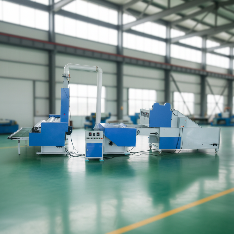 Fiber Opening Airlay Combing Machine Fiber