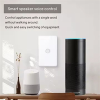 2025 nouveau Design Tuya US Standard Concave Groove verre bouton Android Smart écran tactile commutateurs pour hôtel et usage domestique