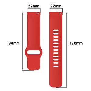 Correa de Reloj Deportiva de Silicona de 22 mm, Oficial de Jmetec, para <span class=keywords><strong>Redmi</strong></span> 5 <span class=keywords><strong>Lite</strong></span>/Active - Product Image 4