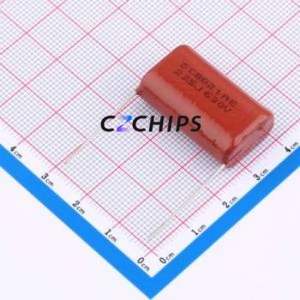 Condensateur à film polypropylène (CBB) CBB21-630V225JP27.5, composant traversant (THT), P=27.5mm 2.2uF 5% 630V - Product Image 1