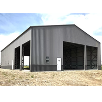 Kits de construction préfabriqués en métal léger 30x50 pour bâtiment commercial, structure en acier à souder et découper, hangar industriel, entrepôt, atelier