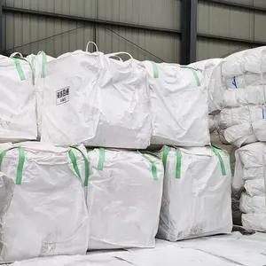ओम पीपी सैक फैक्टरी अनुकूलित पॉलीप्रोपाइलीन बल्क फाइबर बैग जंबो बड़ा बैग 1000 किलो 1.5 टन पैकेजिंग के लिए 2 टन