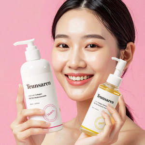 Crema Coreana Premium MOMSOLVE para Estrías de Maternidad, Fórmula Teunsaren 70 con Colágeno 200 Dalton, 300ml, Suave para la Elasticidad de la Piel - Product Image 4