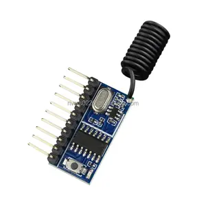 433MHz Wireless Coding Transmitter Decoding Receiver Module 6 CH 8 CH Outputs