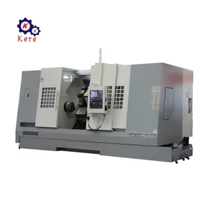 Metal cutting Slanted bed body High precision TCK80 CNC inclined lathe