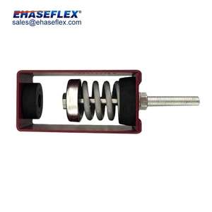 ตัวแยกการสั่นสะเทือนสปริงแบบเบี่ยงเบน25มม. ตัวยึดป้องกันการสั่นสะเทือนของอุตสาหกรรมสำหรับระบบ HVAC ผู้จำหน่าย oM/odm - Product Image 6