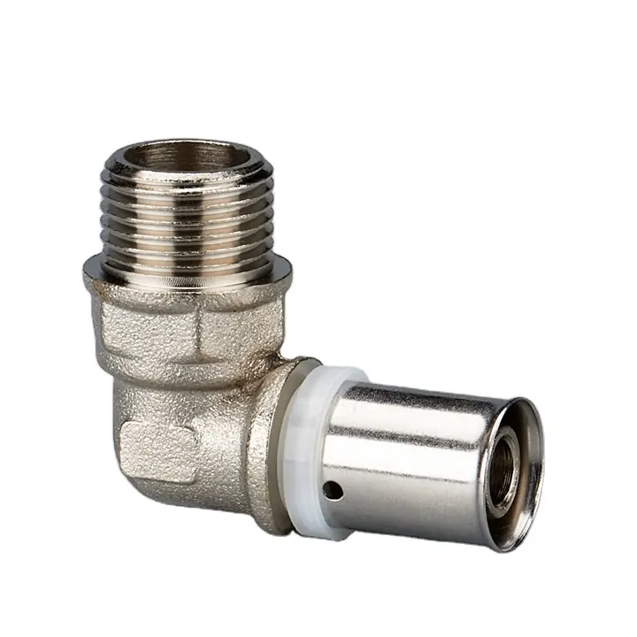 All Types of Brass Press Fitting Plumbing Materials for Water Pipe Connection High Quality Pex Fittings