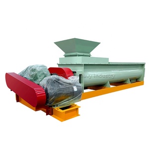 Machine mélangeuse à pales à double arbre pour engrais à base d'excréments de porc - Product Image 3