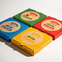 Boîte d'emballage en papier pour pizza, tiramisu, pâtisserie, chocolat, œuf, tarte, avec impression de logo personnalisée, papier alimentaire, qualité alimentaire