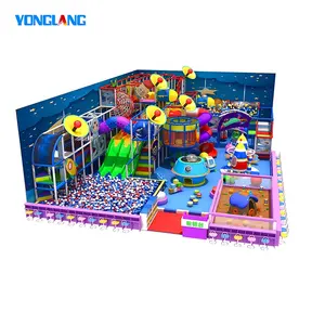 Colorido niños plataforma de entretenimiento comercial producto juego parques de atracciones equipo interior suave juego