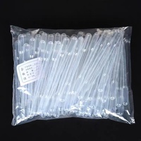 Pipette de transfert en plastique jetable 1 ml 3 ml 5 ml, pipette Pasteur graduée pour usage en laboratoire