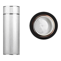 Botol minum termos vakum dinding ganda stainless steel 304 grosir untuk hadiah bisnis, tahan panas dan dingin