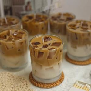 Modern Oturma Odaları İçin Şeffaf Cam Kapta Benzersiz Kahve Kokulu Ürün - Product Image 1