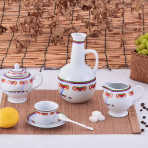 Eritrean jebena Art 16-28ชิ้นเซ็ตกาแฟ & ชาคอลเลกชันงานฝีมือระดับพรีเมียม - Product Image 1