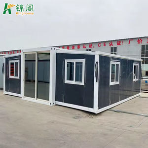 Casa Prefabricada de Lujo en Contenedor Expandible de 10 pies, 20 pies, 30 pies y 40 pies, Casa de Campo, Venta al por Mayor en China - Product Image 1