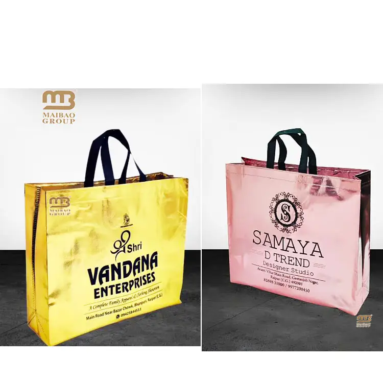 Custom Full Color Reusable Non Woven Pp Laminated Tnt Wine Bulk 4 6 Bottles Carrier Shop Tote Grocery Nonwoven Eco Shopping Bag