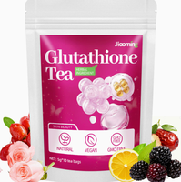Tisane Naturelle au Glutathion – Mélange Herbal Éclaircissant Anti-Âge pour un Teint Radieux – Végétalien, Sans OGM – Boisson Beauté OEM
