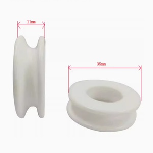 Rueda guía de cerámica redonda de 35x11mm para troquel de trefilado, personalizable OEM, certificada ISO9001, marca Sen Guang - Product Image 1