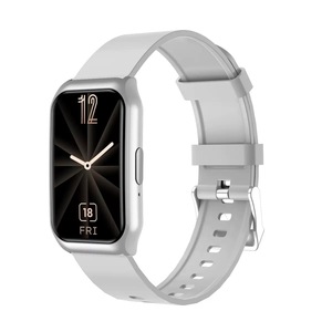 Bracelet intelligent H1 transfrontalier en silicone pour sports <span class=keywords><strong>de</strong></span> plein air avec suivi <span class=keywords><strong>de</strong></span> la fréquence cardiaque, <span class=keywords><strong>de</strong></span> l'oxygène sanguin, fonction d'appel et pour étudiants (compatible <span class=keywords><strong>téléphone</strong></span>) - Product Image 1
