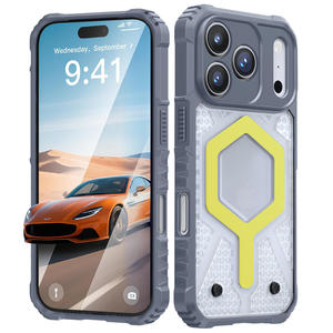 2026 for <strong>iPhone</strong> 11 12 <strong>13</strong> 14 15 16 17 <strong>Pro</strong> Max Luxury Shockproof Magnetic Wireless Charging Phone <strong>Case</strong> Back Cover for Apple 17 Air - Product Image 2