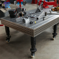 Table de travail Robot Flexible TKweld 3D/2D certifiée CE 2000*1000*200mm Stations de soudage par nitruration personnalisables en fonte Nouveau