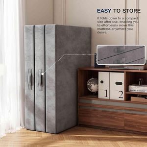 Nệm gấp đơn với vỏ có thể giặt được - Product Image 3