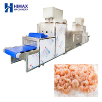 Horno de microondas continuo de túnel de escala industrial multifunción horno de secado de microondas tipo cinta transportadora